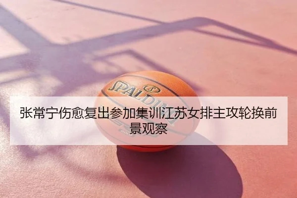 张常宁伤愈复出参加集训江苏女排主攻轮换前景观察